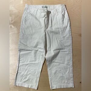 Riders by Lee Light Tan Capris Cargo Pants 10 (PX)